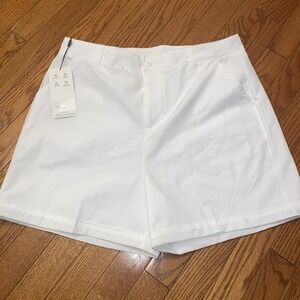 Walter Hagen Traditional Clubhouse Golf Shorts‎ Size 10 White 5"